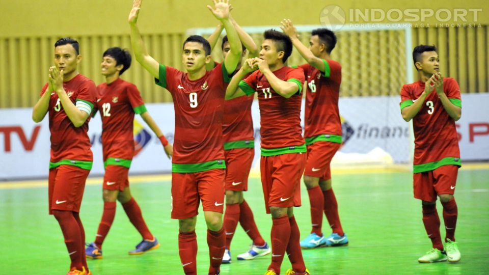 Tim Nasional Futsal Indonesia. Copyright: © Ratno Prasetyo/INDOSPORT